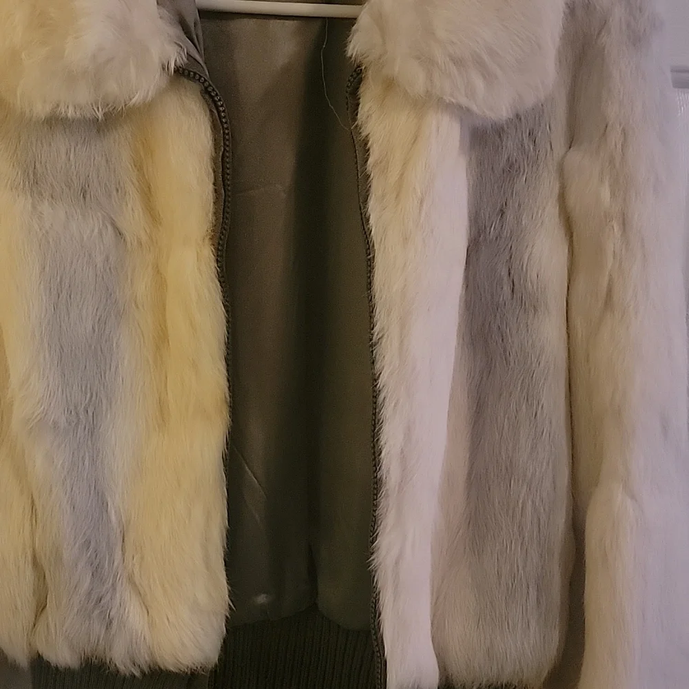 Ladies Rabbit Fur Jacket - Picture 5 of 5